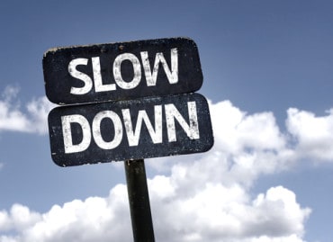 Those Exceptional Cases When Real-Time Needs to be Slowed Down